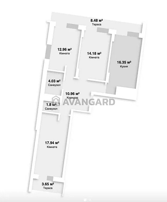 Продаж 3-кімнатної квартири по переуступці в ЖК HELGA Львов - изображение 3