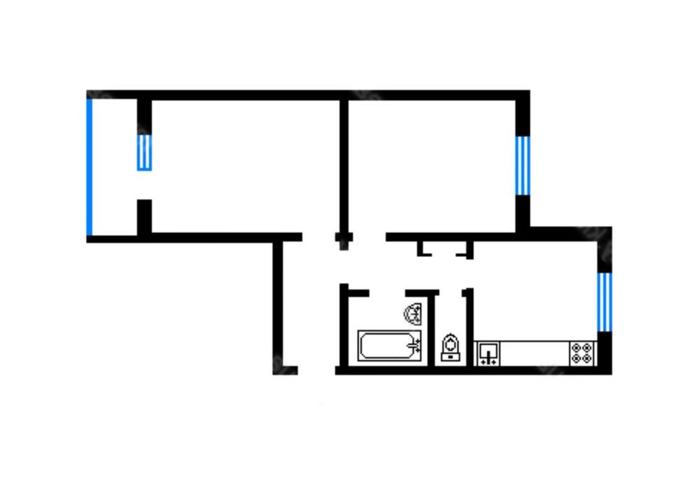 Двокімнатна квартира по вул. Хорольська 8/4 Київ - зображення 1