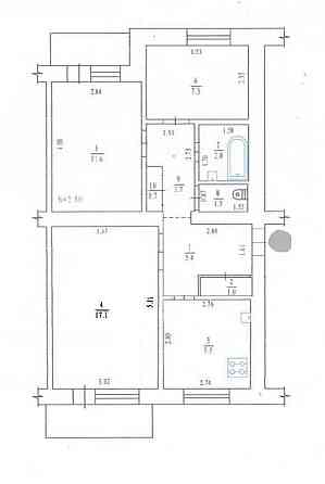 Продаж 3к квартири. Житловий стан. №17915 Полтава