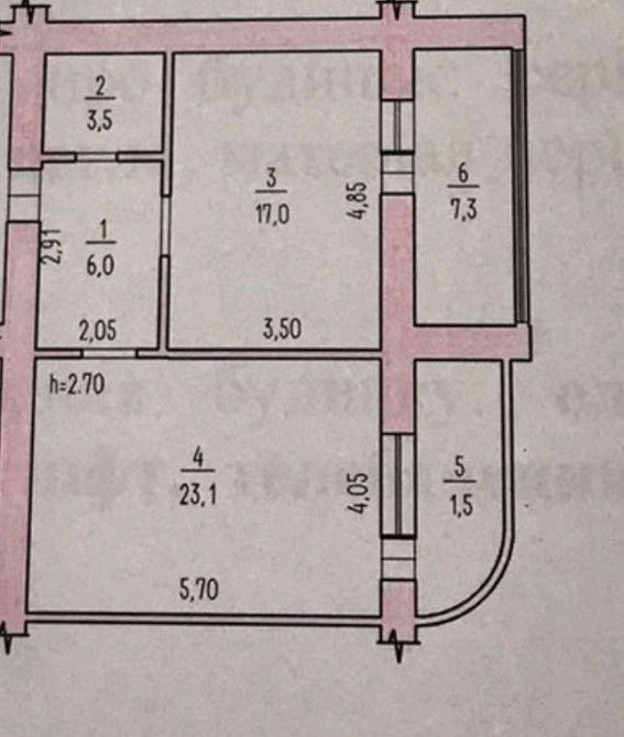 Продается 1к.квартира.60м.Кухня 17м.НОВОСТРОЙ.Садовая. Николаев - изображение 4