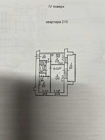 Продам 2 ком. квартиру в кирпичном доме  пр. Александра  Поля 59 Дніпро - зображення 2