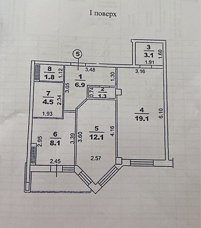 Продам 2- х ком Фасад на Заболотного под Офис Одеса - зображення 3