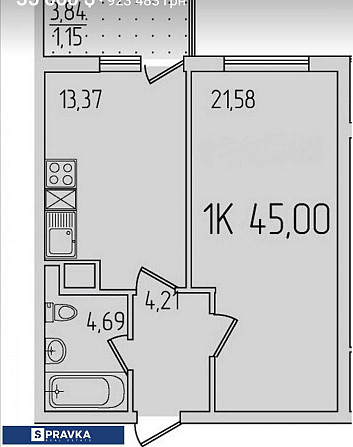 Продам Евродвушку в 59-й Жемчужине от строителей Крижанівка - зображення 1