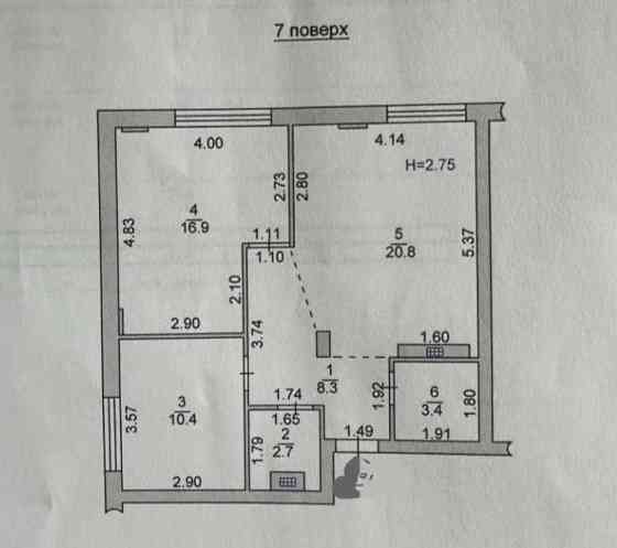Двохкімнатна квартира в Новобудові. ЖК МОРСЬКИЙ Черноморск