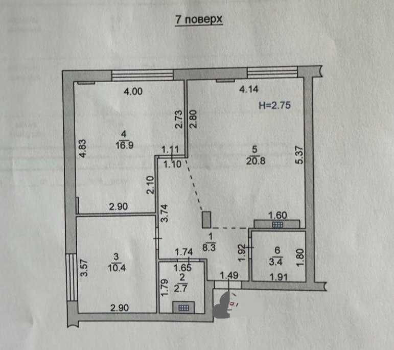 Двохкімнатна квартира в Новобудові. ЖК МОРСЬКИЙ Чорноморськ - зображення 2