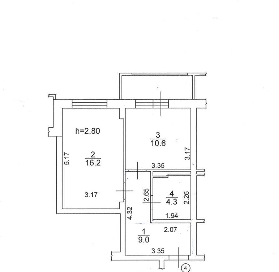 Продаж на 2 поверсі 1 кімнатної в простому житловуму стані Ірпінь - зображення 2