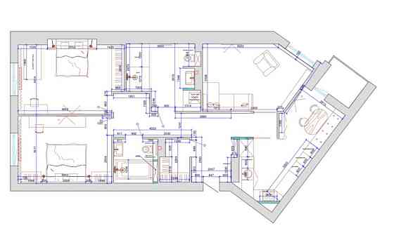 Гарна 3к квартира 111м2 в ЖК Французький квартал, вул. Тютюнника, 53 Київ