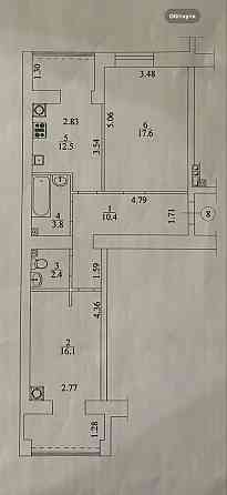 Продаж квартири у ЖК Софіївська сфера, 63 м2 на 2 поверсі Святопетрівське (Києво-Свят.р-н)