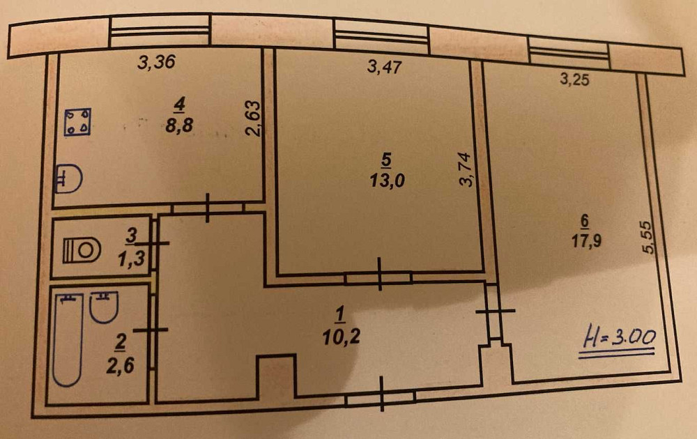 Продам 2-кімнатну квартиру Кривой Рог - изображение 1