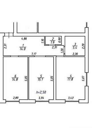 Продаж 2-кім. квартири у зданій новобудові по вул. Рудненська, 8 Львов