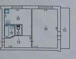 Продам 1-кімн. квартиру, вул. Зодчих, Борщагівка KL Київ