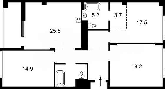 Unit Home продаж 3-к квартири 100м2 за неймовірною ціною! Київ