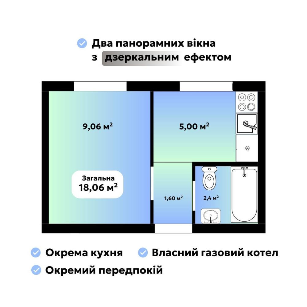 Софіївська Борщагівка ЖК Оазіс Хілс Квартира з документами Забудовник Софиевская Борщаговка - изображение 1