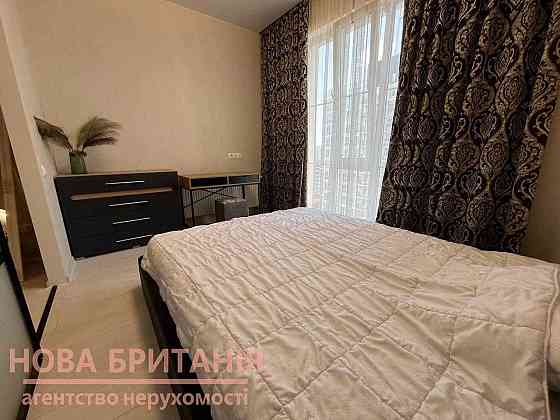 Оренда 1к студія зі спальнею 39м2, ЖК Нова Англія,  буд. Бірмінгем Киев