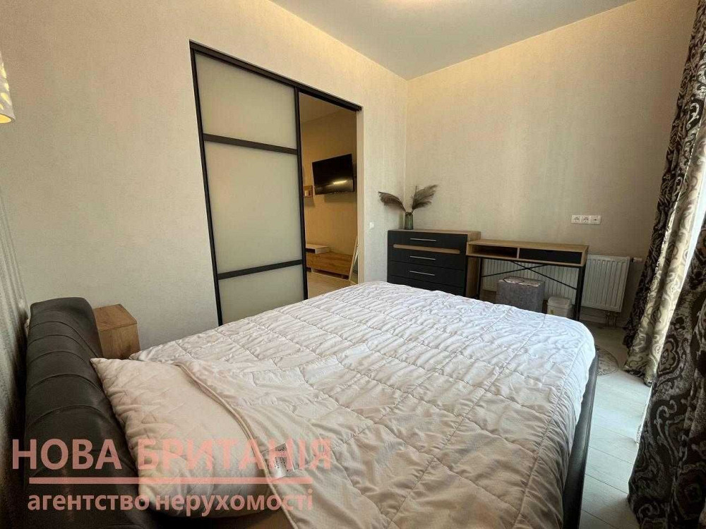 Оренда 1к студія зі спальнею 39м2, ЖК Нова Англія,  буд. Бірмінгем Киев - изображение 3