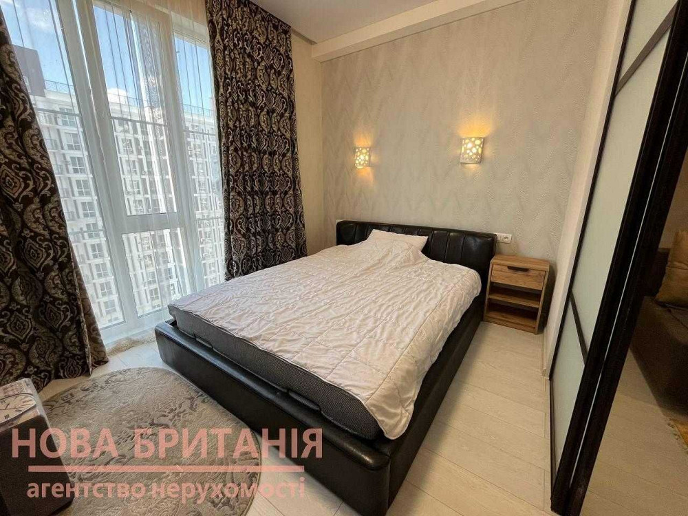 Оренда 1к студія зі спальнею 39м2, ЖК Нова Англія,  буд. Бірмінгем Киев - изображение 4