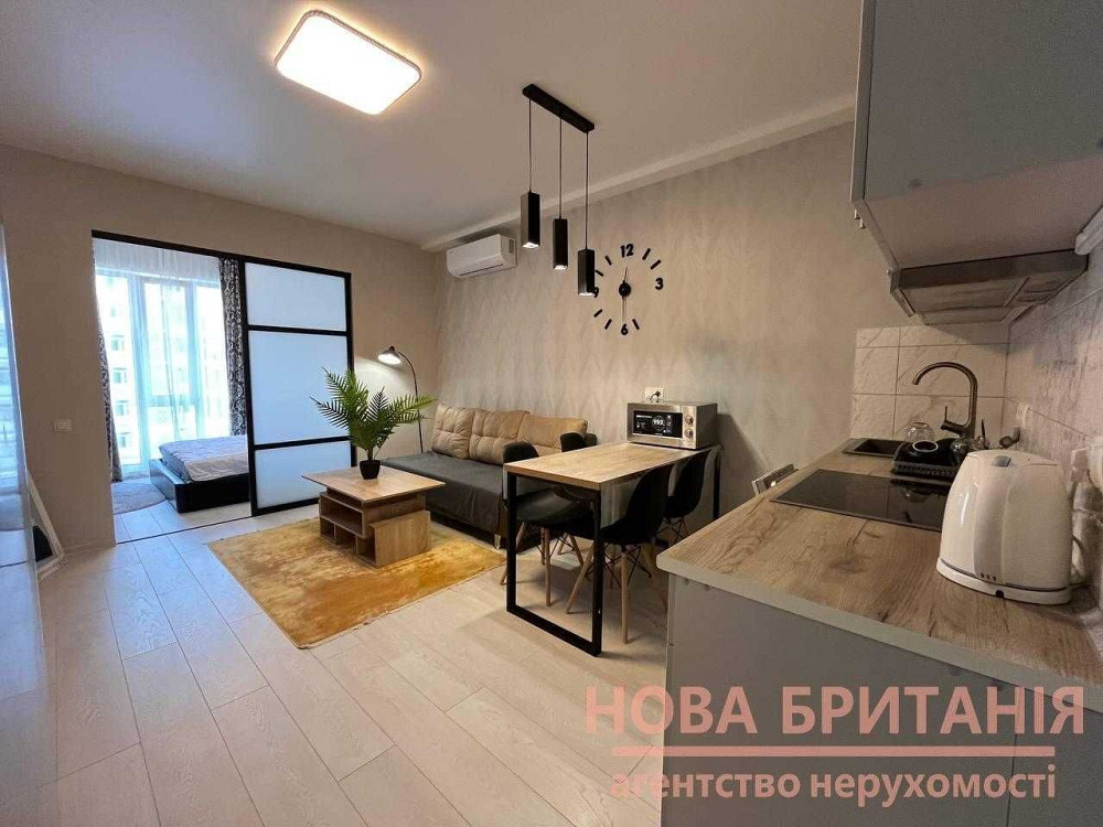 Оренда 1к студія зі спальнею 39м2, ЖК Нова Англія,  буд. Бірмінгем Киев - изображение 6