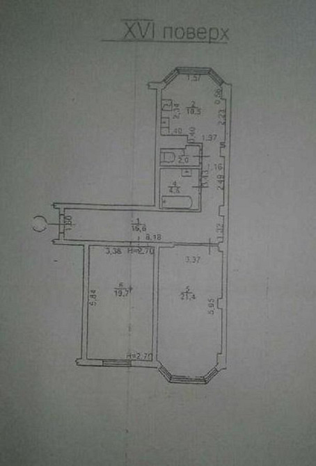 2-ком квартира в центре города. (2-352-259) Одесса - изображение 3