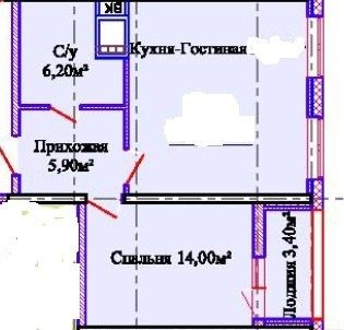 Квартира с красивейшим видом моря в сданном доме по 1000 за метр Одесса - изображение 2