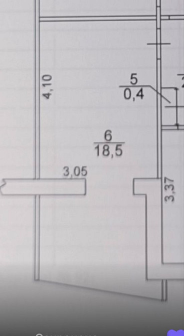 Продам 2 комнатную  квартиру район Дафи Дніпро - зображення 3