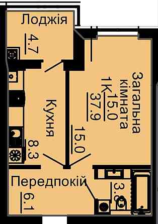 Є-оселя, є-відновлення! 1,2,3 кімн квартири. Львівський Затишок Софиевская Борщаговка