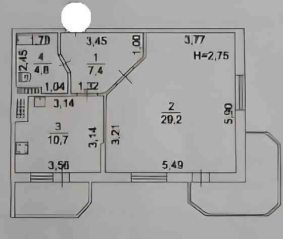 Продам КВАРТИРУ МОЖНО ПО ПРОГРАММЕ! 62 м2 на 7 этаже/16 Чикаленко (А.В Одесса