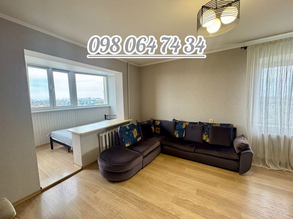 1 кімнатна квартира з ремонтом на Таїрова. Одеса - зображення 6