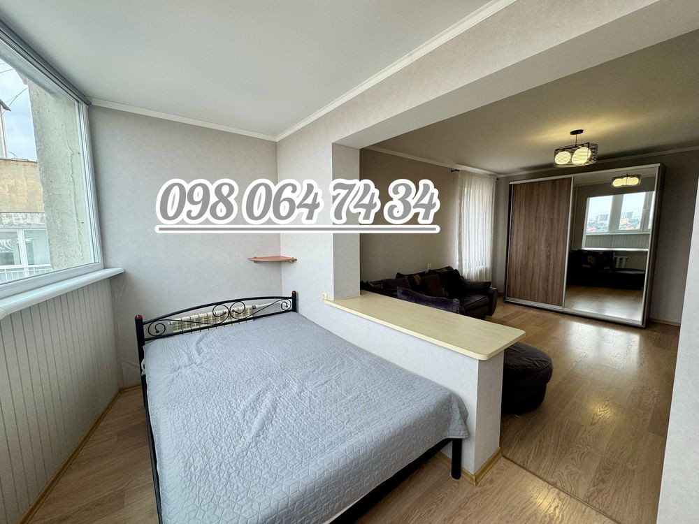 1 кімнатна квартира з ремонтом на Таїрова. Одеса - зображення 7