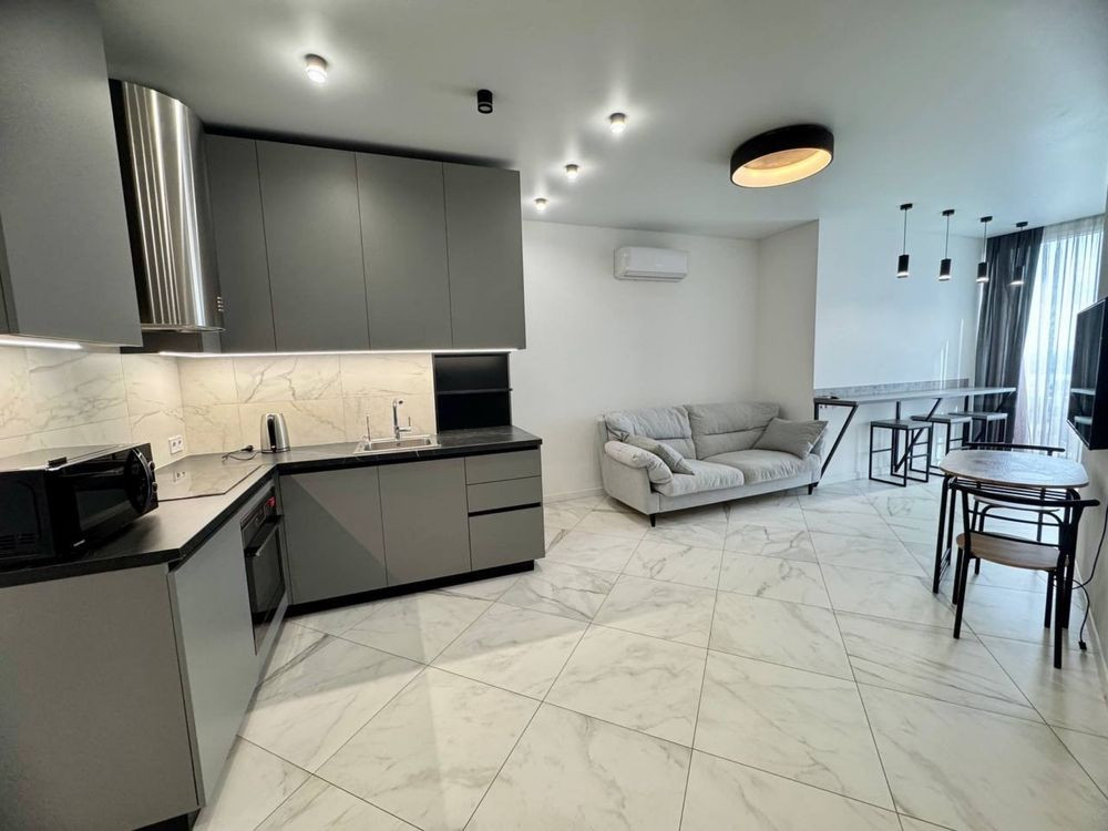 Аренда 2к квартиры в новострой ЖК Новодворянский, Вернадского, Небо Днепр - изображение 1