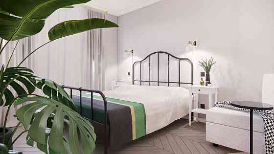 Двокімнатна квартира за 32 тис в місяць.Балкон, індивідуальне опалення Ирпень