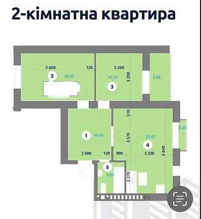Здана 2к квартира, кухня-студія +2 спальні, Пасічна Ивано-Франковск