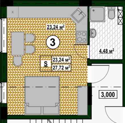 Без%Продаж Квартири від забудовника,до метро Лісова 5хв на авто Киев