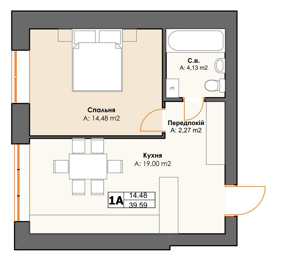 1 кімнатна квартира без ремонту, м.Ірпінь, БЕЗ КОМІСІЇ Ірпінь - зображення 4