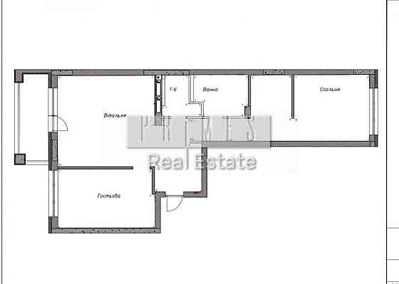Нова 3-к квартира 84 м2 ЖК 52 Жемчужина Бойчука 19а Липки Печерськ Киев