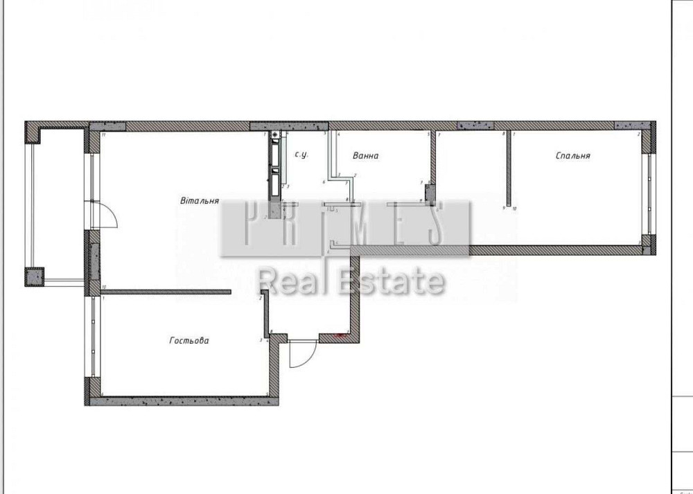 Нова 3-к квартира 84 м2 ЖК 52 Жемчужина Бойчука 19а Липки Печерськ Киев - изображение 4