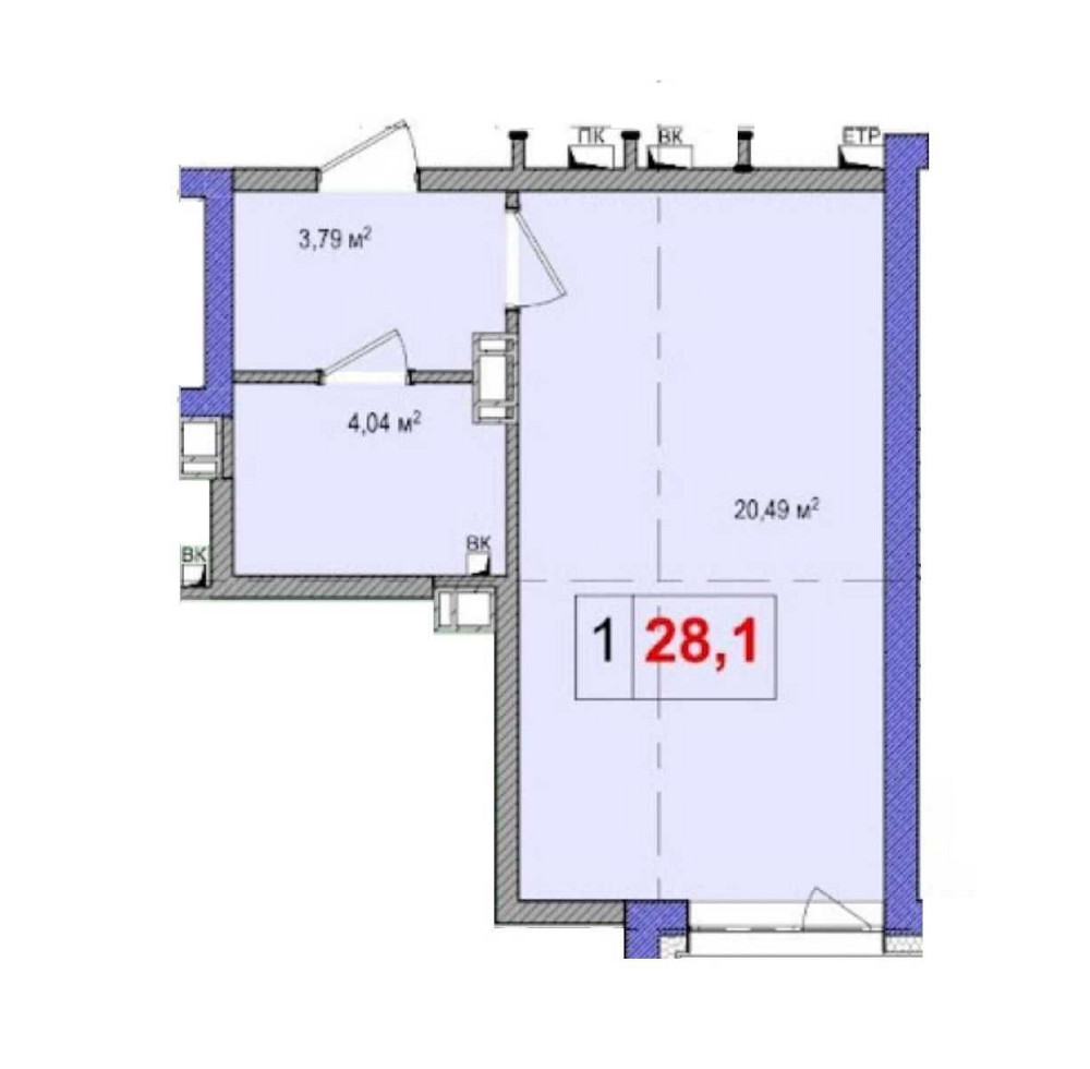 Квартира в сучасному новобуді, Теремки Киев - изображение 1