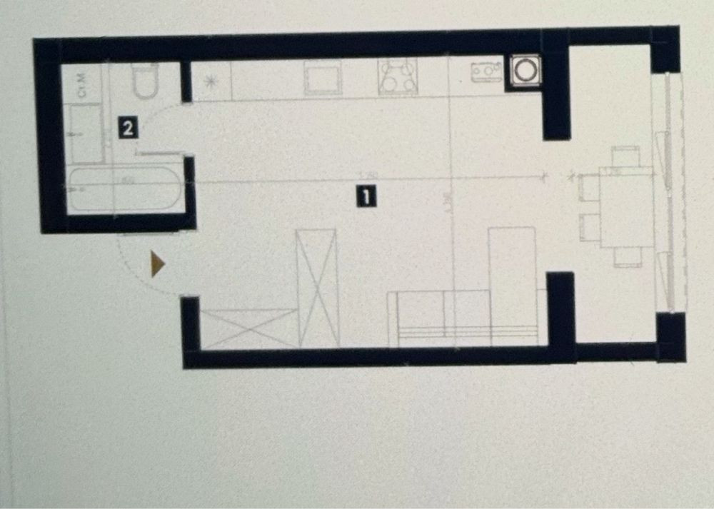 Продаж 1-кімнатної квартири в новобудові Ровно - изображение 6