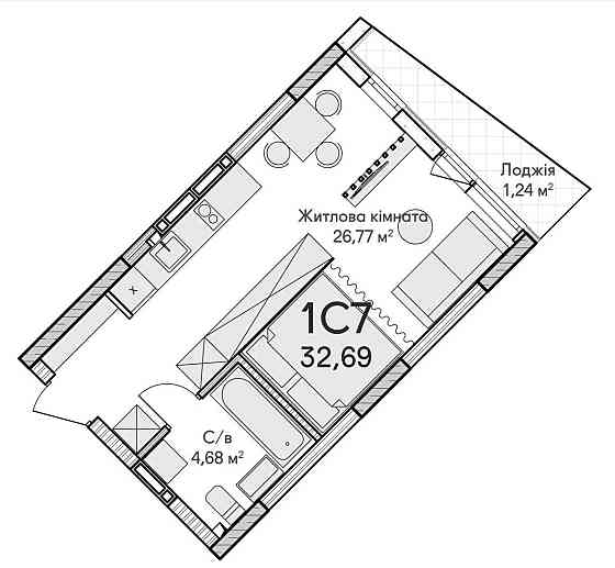 купити квартиру Ірпінь. Найдешевша в ЗДАНОМУ ЖК. 12 893$ і вона твоя Ирпень