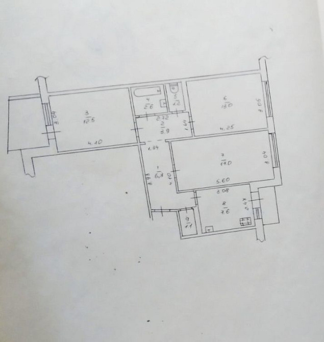 Продаю 3 кімнатну квартиру в районі ТРЦ  ”Депот” Черкассы - изображение 8