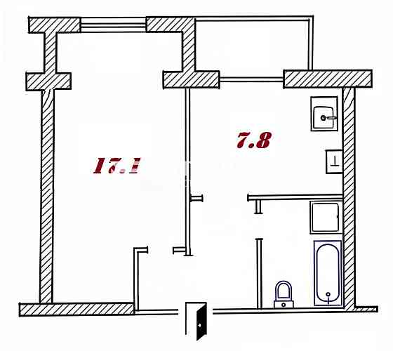 Продаж 1кімнатна, Держпрограми! вул Міста Шалетт, Чернігівська Киев