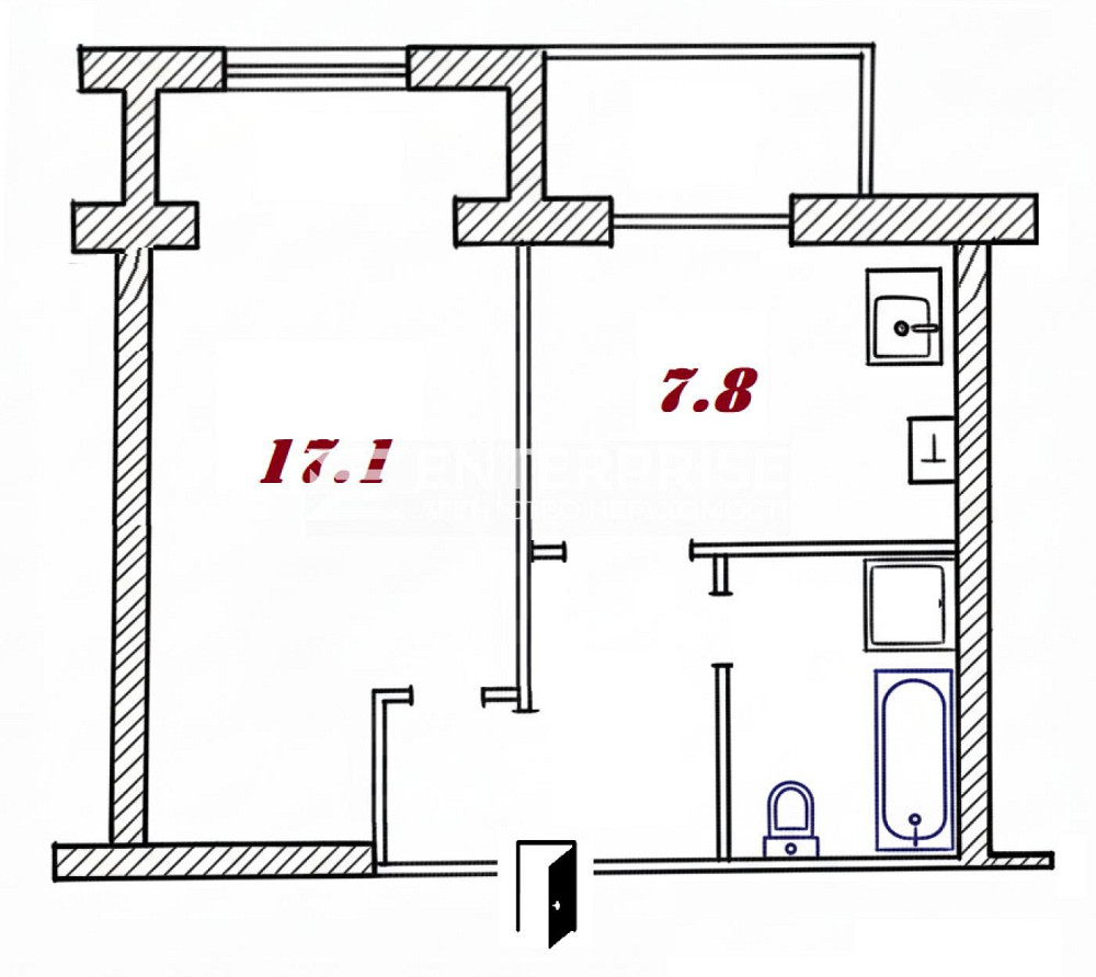 Продаж 1кімнатна, Держпрограми! вул Міста Шалетт, Чернігівська Киев - изображение 2