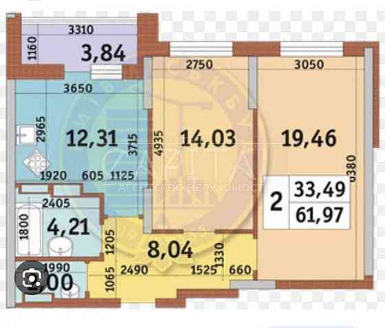 Продаж / Квартира / 62 м2 / ЖК "Медовий" / Солом'янський район Киев