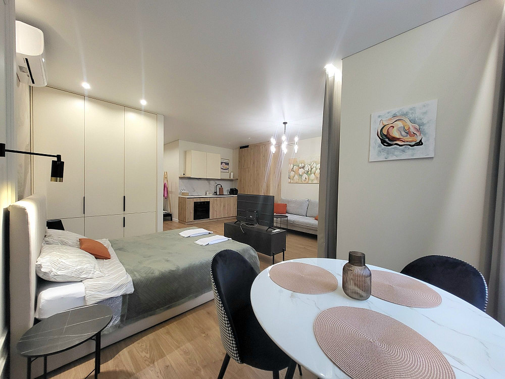 В аренде дизайнерская стильная 1 комнатная квартира в Аркадии. Одесса - изображение 2