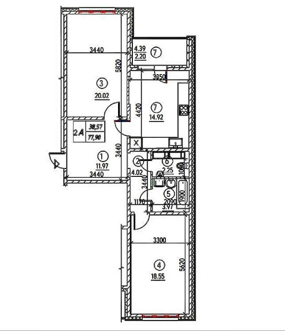 Єоселя 78м БЕЗ Податків +РЕМОНТ Навігатор Коноплянська Мінська Оболонь Киев - изображение 2