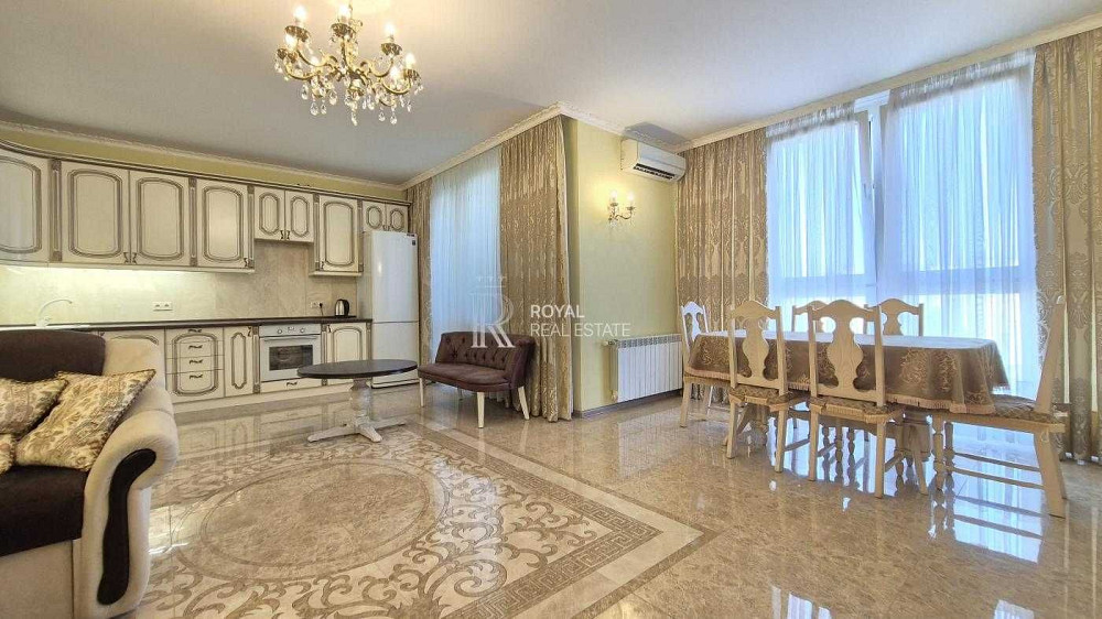 Оренда Квартира 3-к 130 м.кв Севастопольська площа Камін Дворівнева Київ - зображення 1