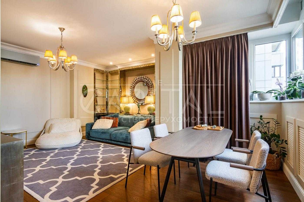 Оренда 4к квартири 130м2 ЖК Новопечерські Липки Драгомирова Генератор Київ - зображення 1