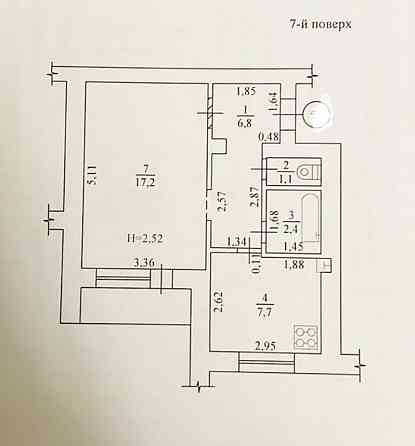 Продам 1 кімнатну квартиру, Олексіївка, сертифікат єВідновлення Харьков