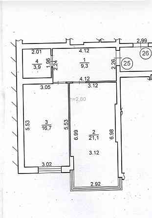 Терміновий продаж 1 кім. кв. з вул. Роксоляни ЖК R2 Residence Львов
