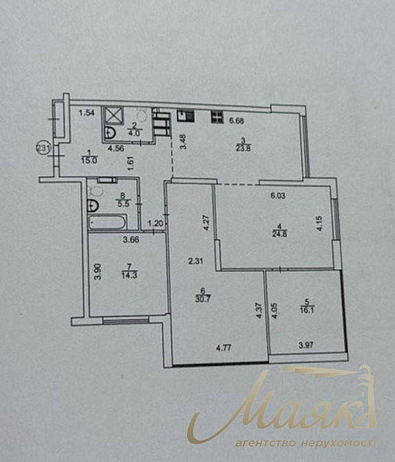 Продаж 3-кімнатної квартири 134м2,ЖК Новопечерська Вежа, Печерськ,Київ Киев - изображение 6