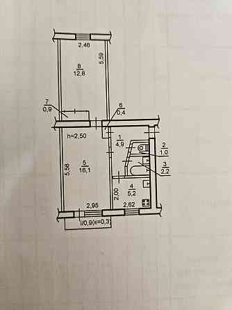 Продам 2 к квартиру пр. Слобожанский Дніпро